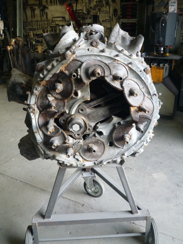 Recovered Short Stirling engine